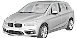 BMW F45 P3542 Fault Code